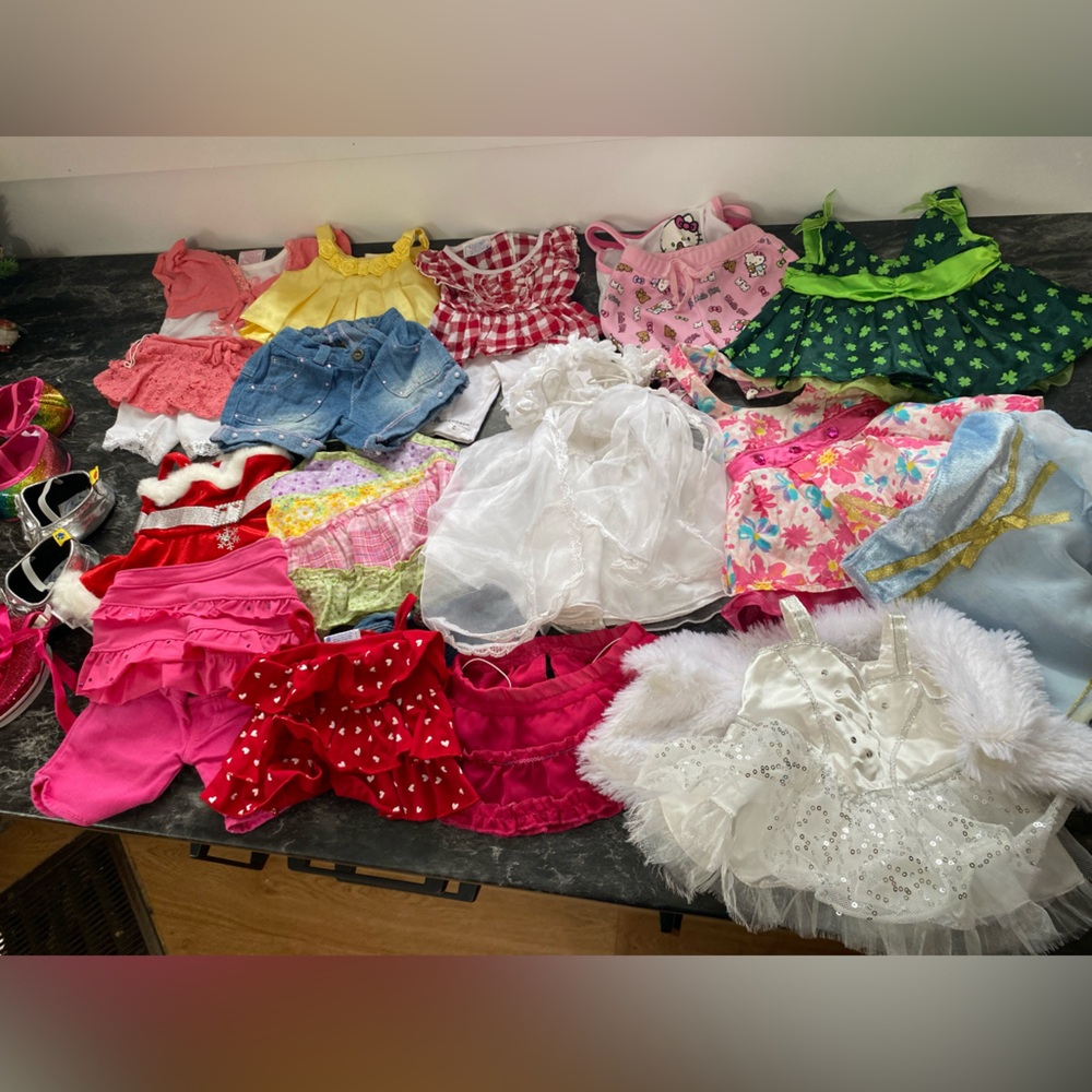 🖤3/50 Build a bear girls clothes for plush